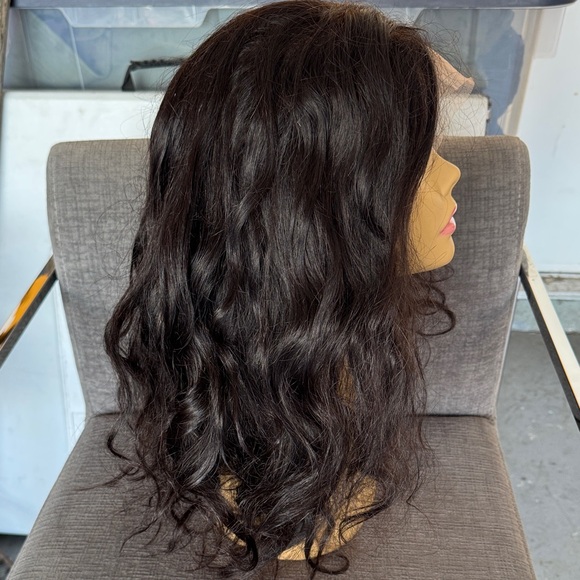 LUVME 18” dark brown wig with original box and accessories - Picture 12 of 16